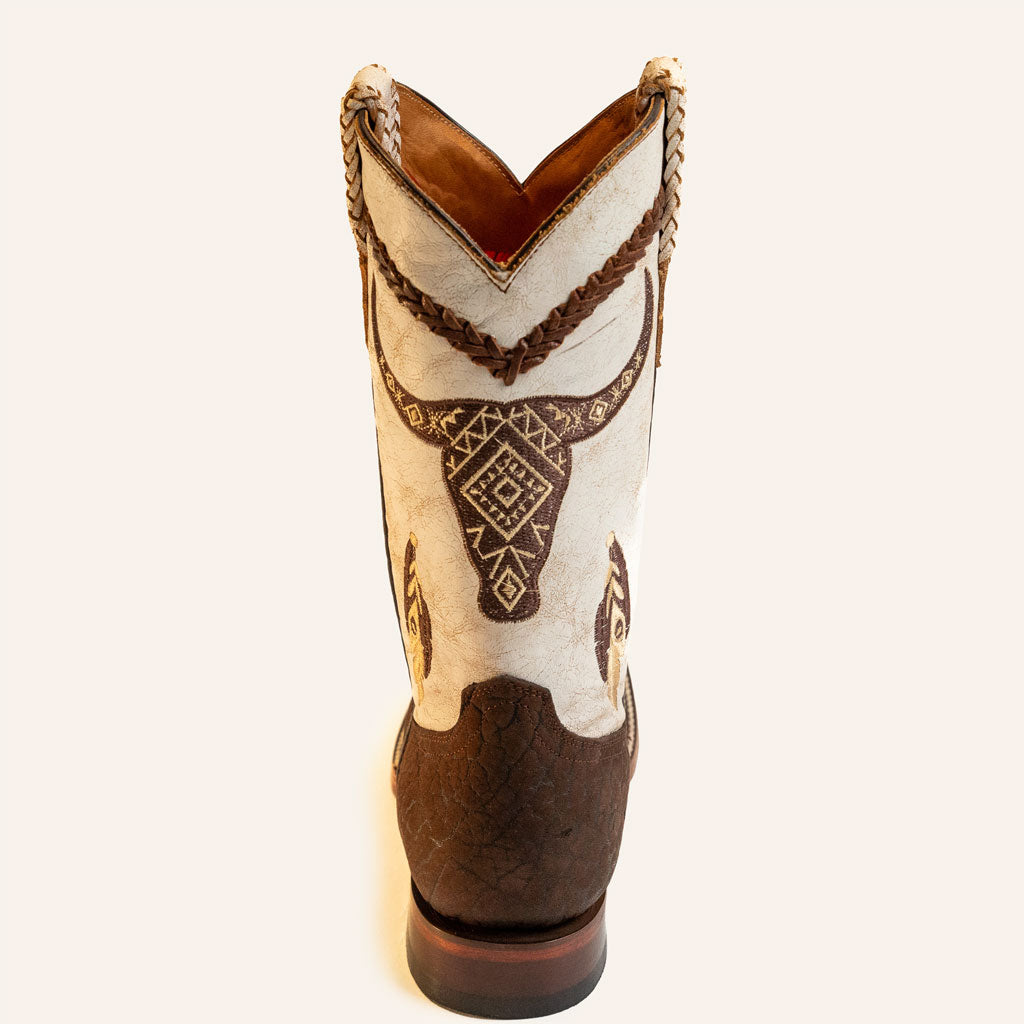 Exotic Bullneck Boots