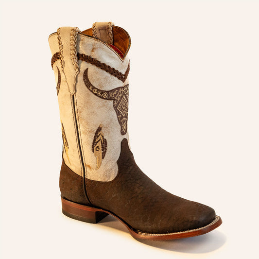 Exotic Bullneck Boots